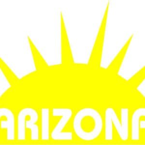 Arizona Sun Vinyl Sticker