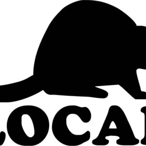 Local Beaver Vinyl Sticker