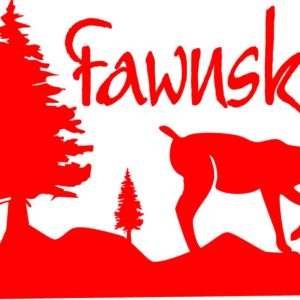 Big Bear Fawnskin Vinyl Sticker