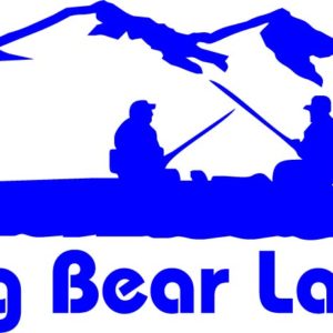 Big Bear Lake Fishing Boat Vinyl Sticker