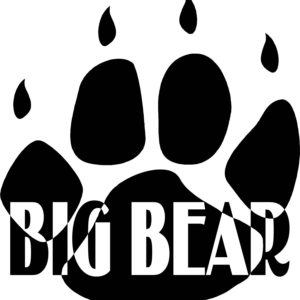 Big Bear Original Paw Vinyl Sticker