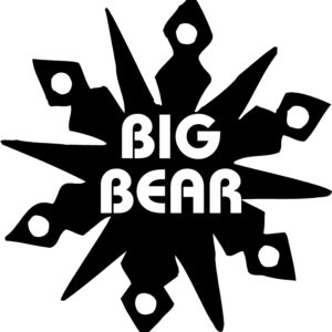 Big Bear Snowflake Vinyl Sticker