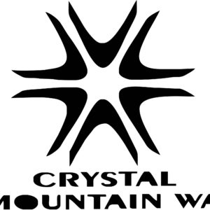 Washington Crystal Mountain Vinyl Sticker