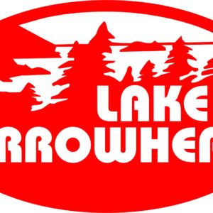 Lake Arrowhead Scene Vinyl Sticker