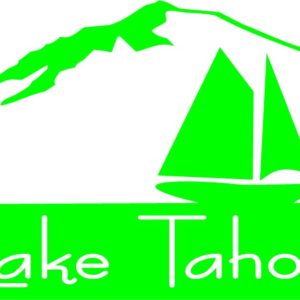Lake Tahoe Sailboat Sticker