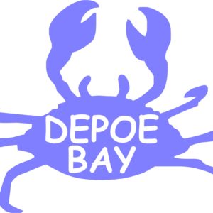 Oregon Depoe Bay Crab Vinyl Sticker