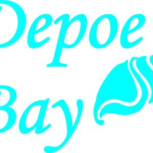 Oregon Depoe Bay Shell Vinyl Sticker