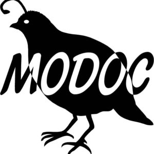 Oregon Modoc Quail Sticker
