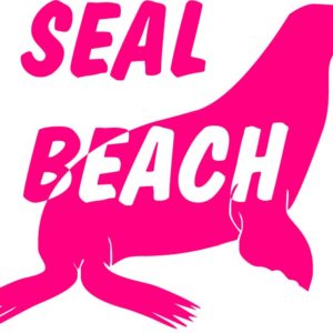 Seal Beach Vinyl Sticker