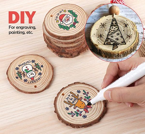 Wood keychains with custom lettering - Image 5